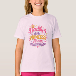T-shirt Conception de la fête des pères Papa et fille Amou