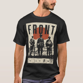 T-shirt Conception de la fraternité de première ligne des