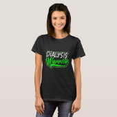 T-shirt Conception de la maladie Dialyse Guerrier cadeau (Devant entier)