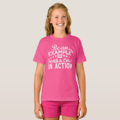 T-shirt Conception de la motivation chrétienne - Foi, Amou (Devant entier)