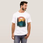 T-shirt Conception de la nature cool (Devant entier)