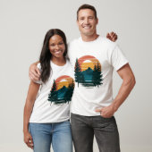 T-shirt Conception de la nature cool (Unisexe)