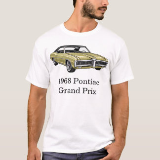 T-shirt Conception de la Pontiac Grand Prix 1968 2