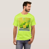 T-shirt Conception de la pop été brillante de Limes (Devant entier)