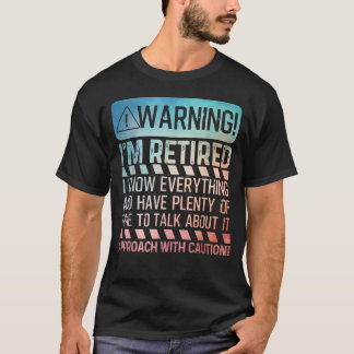 T-shirt Conception De La Retraite Pour Les Hommes Femmes R
