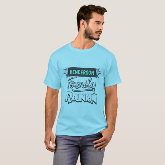 T-shirt Conception de la Réunion de famille (Devant entier)