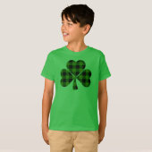 T-shirt Conception de la Saint-Patrick de trèfle vert payé (Devant entier)