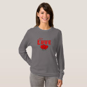 T-shirt Conception de la Saint-Valentin Cœurs d'Amour Mign (Devant entier)