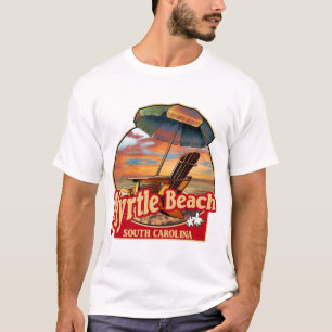 T-shirt Conception de la scène de Myrtle Beach SC