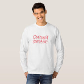 T-shirt Conception de la sensibilisation aux virus de Coro (Devant entier)