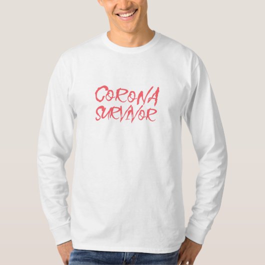 T-shirt Conception de la sensibilisation aux virus de Coro (Devant)