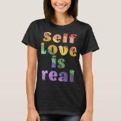 T-shirt Conception de l'amour-propre (Devant)