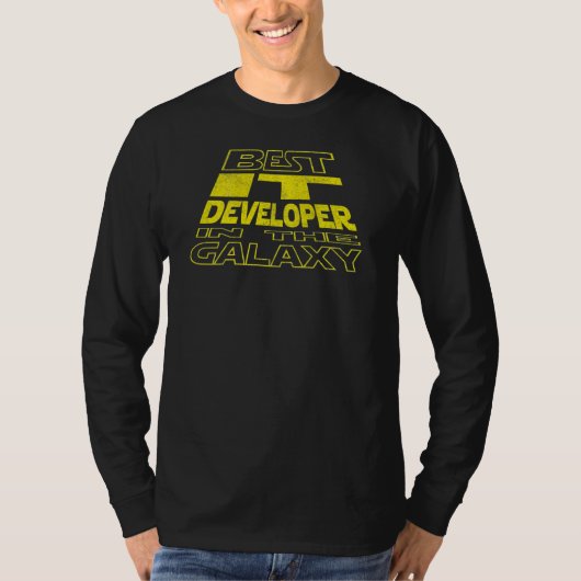 T-shirt Conception de l'arrière de l'espace de développeur (Devant)