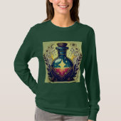 T-shirt Conception de l'autocollant de bouteille de potion (Devant)