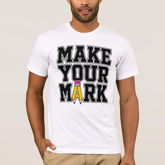 T-shirt Conception de l'école Faites Votre Marque (Devant)