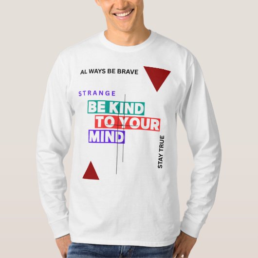 T-shirt Conception de l'écriture (Devant)