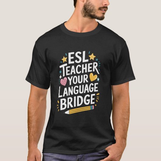 T-shirt Conception de l'enseignement de l'art langagier ES (Devant)