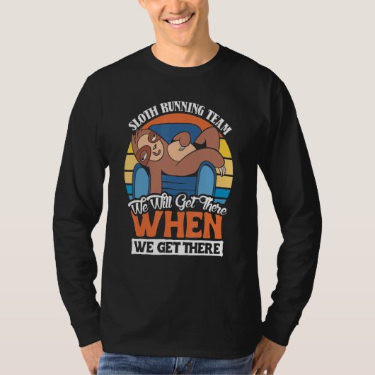 T-shirt Conception de l'exécution de l'équipe de cool Slot (Devant)