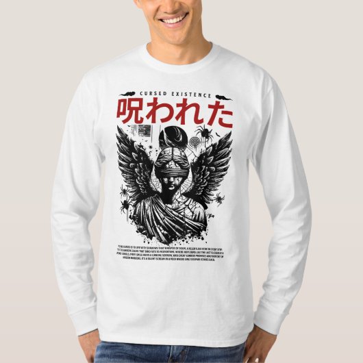T-shirt Conception de l'existence maudit (Devant)