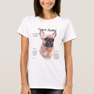 T-shirt Conception de l'histoire des Bulldog français