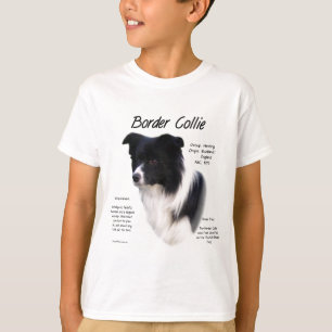 T-shirt Conception de l'historique des bordures