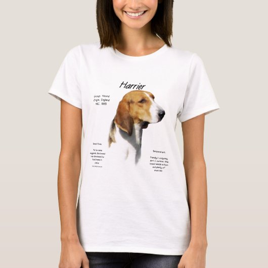 T-shirt Conception de l'historique du harceleur (Devant)