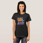 T-shirt Conception de l'infirmière de bord pour le vol de  (Devant entier)
