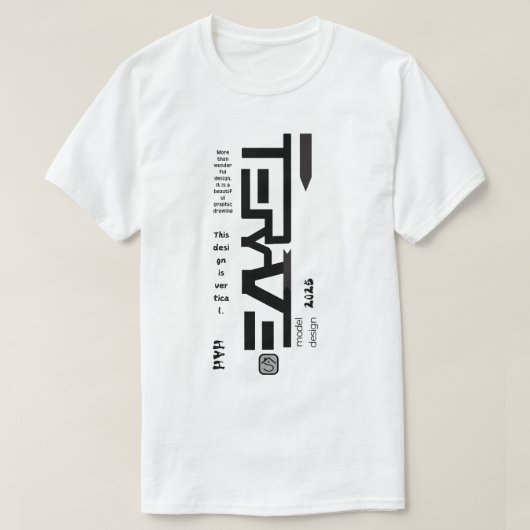 T-shirt Conception de l'installation (Design devant)