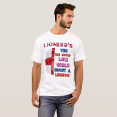 T-shirt Conception de Lioness Soutien à l'équipe (Devant entier)