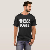 T-shirt conception de logo chic de New York (Devant entier)