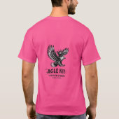 T-shirt Conception de logo d'aigle  (Dos)