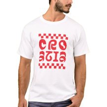 conception de logo de pays Croatie