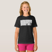 T-shirt conception de logo de ville de Budapest (Devant entier)