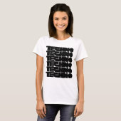 T-shirt conception de logo typographique gras Techno (Devant entier)
