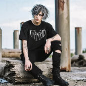 T-shirt Conception de loup-garou modifiée