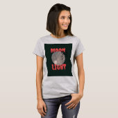 T-shirt Conception de lumière de lune (Devant entier)