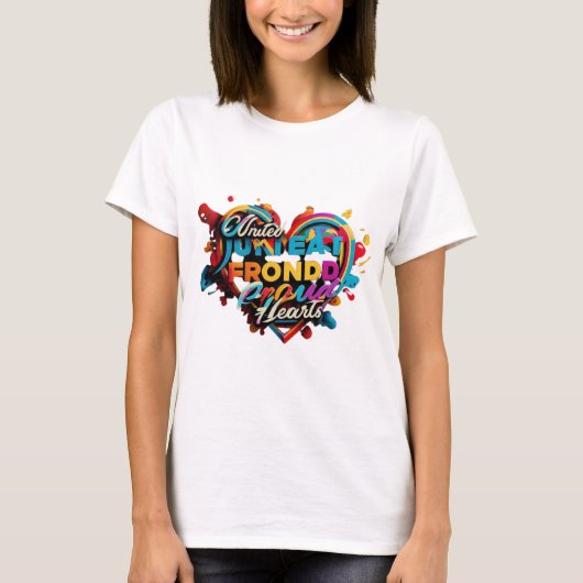 T-shirt "Conception de l'unité en gras" (Devant)