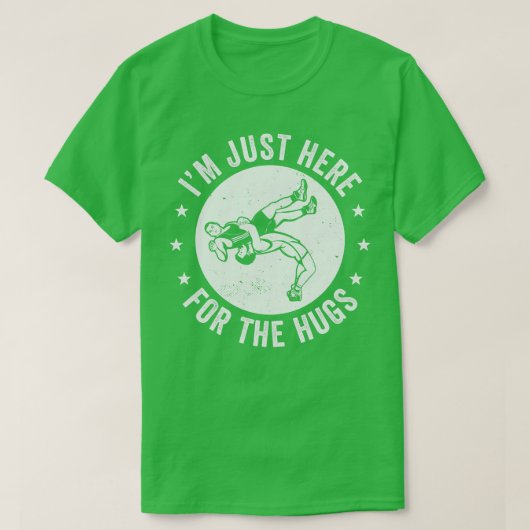 T-shirt Conception de luttes de luttes pour hommes (Design devant)