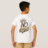T-shirt Conception de luxe Couronne d'Or Sans Limites (Dos entier)
