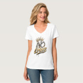 T-shirt Conception de luxe Couronne d'Or Sans Limites (Devant entier)