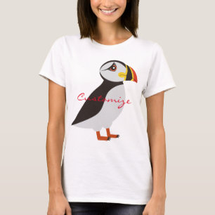 T-shirt Conception de macareux de l'Atlantique Cute Thunde