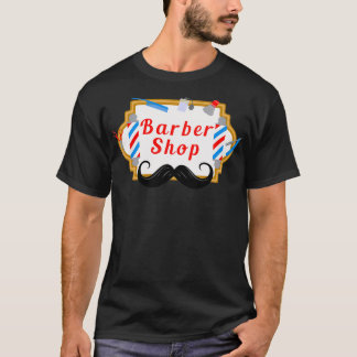 T-shirt Conception de magasin de coiffure 2