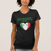T-shirt Conception de maison est l'étreinte d'une mère ita (Devant)