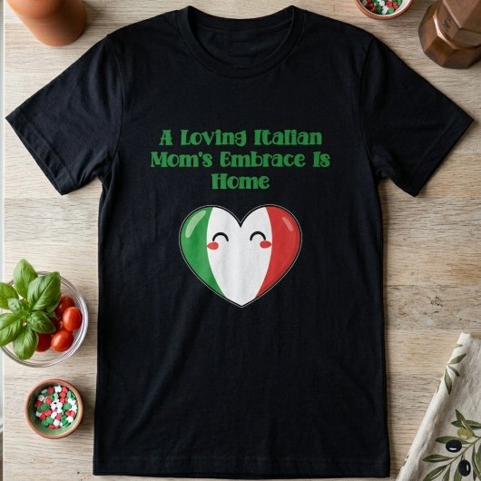 T-shirt Conception de maison est l'étreinte d'une mère ita