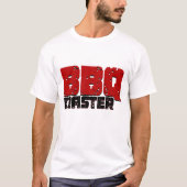 T-shirt Conception de Maître de BBQ esthétique pour les Ma (Devant)