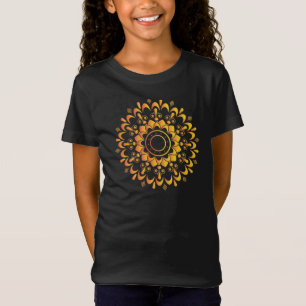 T-Shirt Conception de mandala unique doré-95747