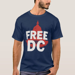 T-shirt Conception de manifestations politiques en DC libr