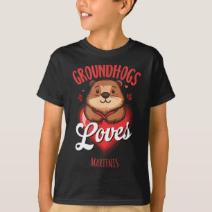 T-shirt Conception de martini amusante pour la journée de 