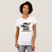 T-shirt Conception de mascotte de la ligue professionnelle (Devant entier)