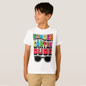 T-shirt Conception de mec de maternelle cool Design de vib (Devant entier)